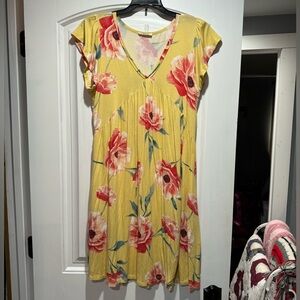 Viamor Floral Swing Dress